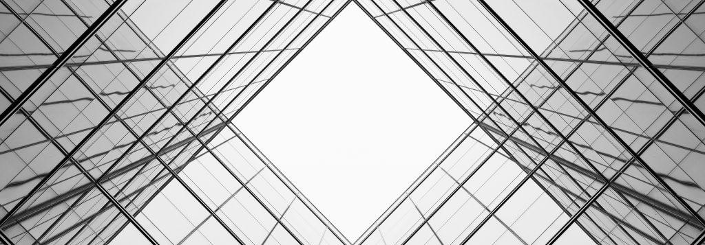 Decorative abstract background. glass ceiling