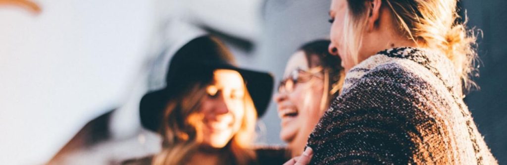 Generic image of happy women.