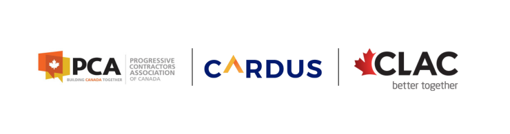 PCA, CLAC, Cardus logos